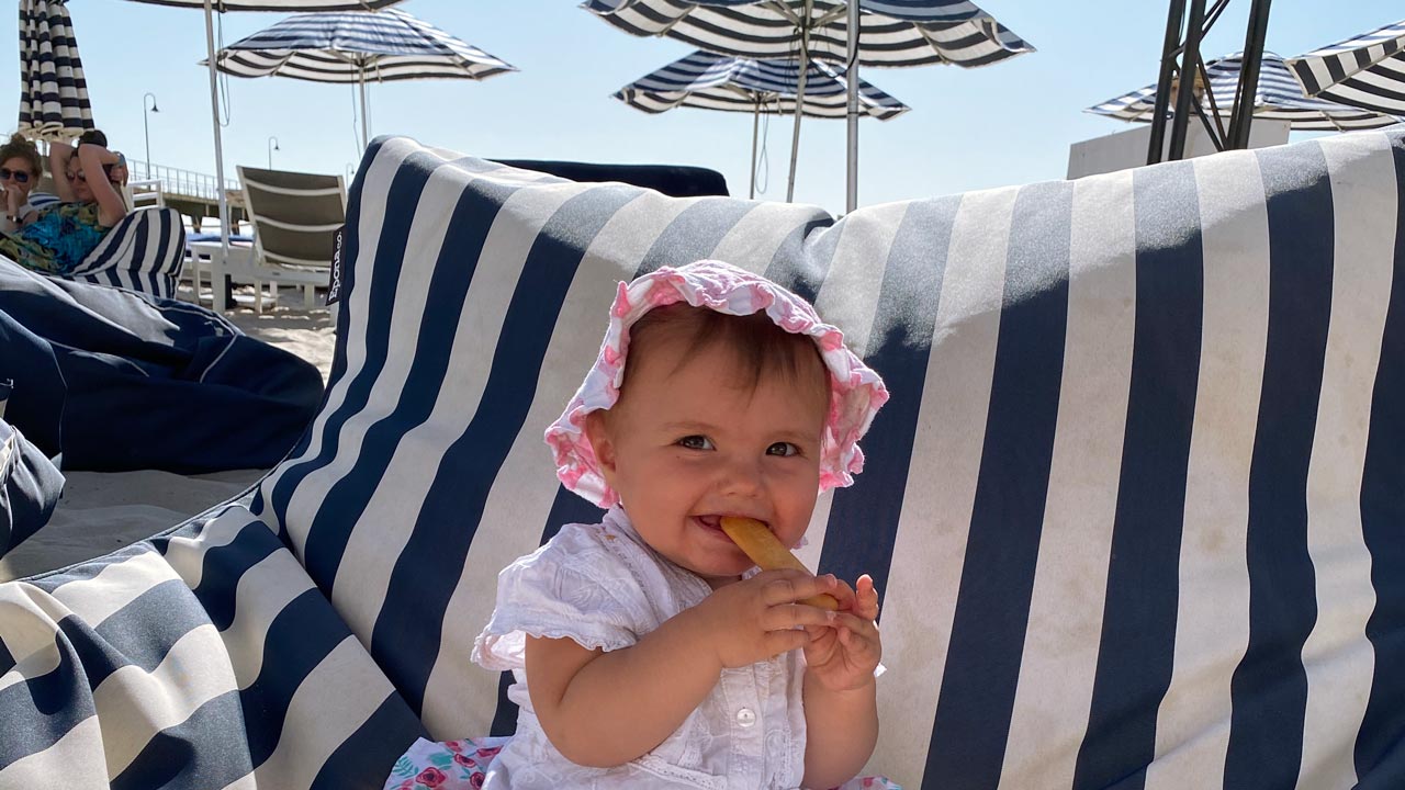 At the Beach with a Toddler - Food Ideas, Tips