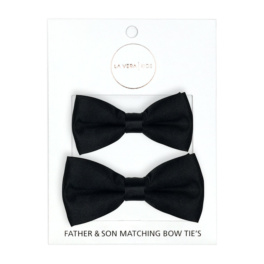 Father + Son Matching Satin Bow Ties