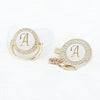 PACIFIER & CLIP SET Personalized with Initial, Custom Personalised Dummy, Newborn Gift - Clear
