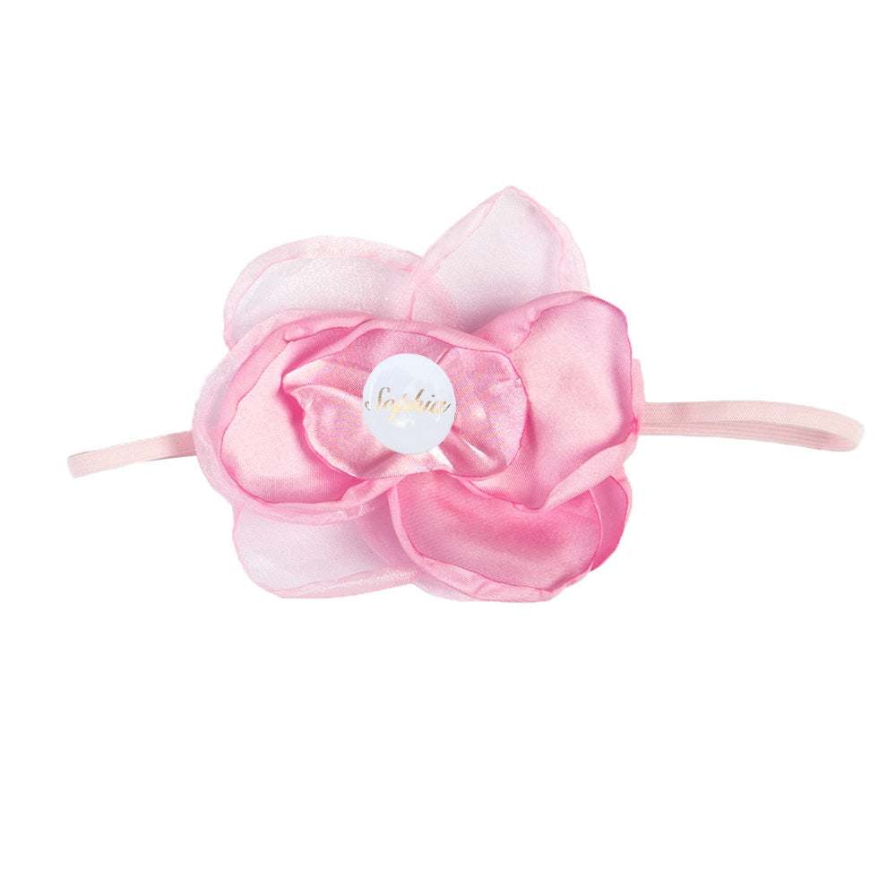 Personalised Pink Headband for Girls with Name